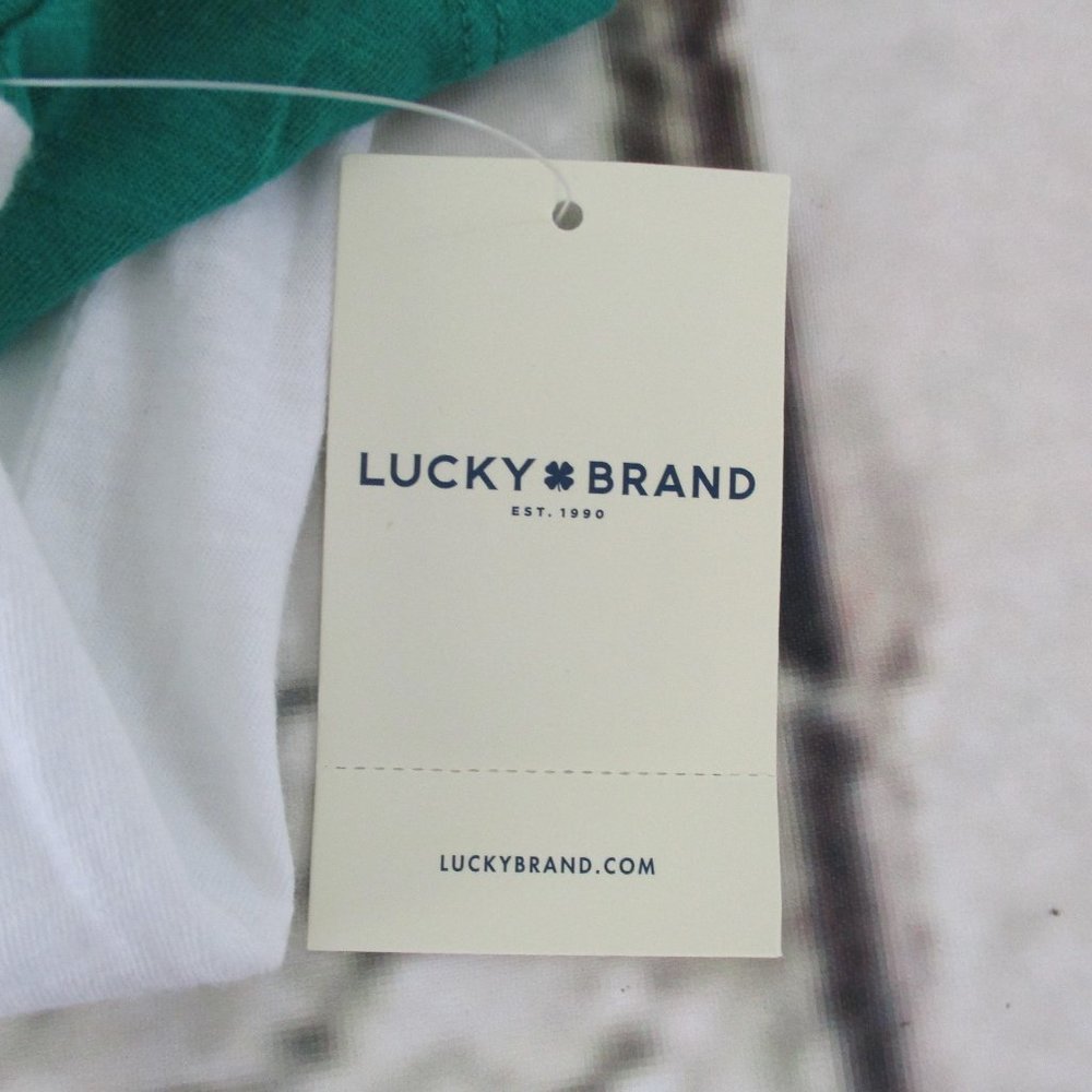 Lucky Brand Colorblock Baseball T-Shirt - Picture 6 of 8